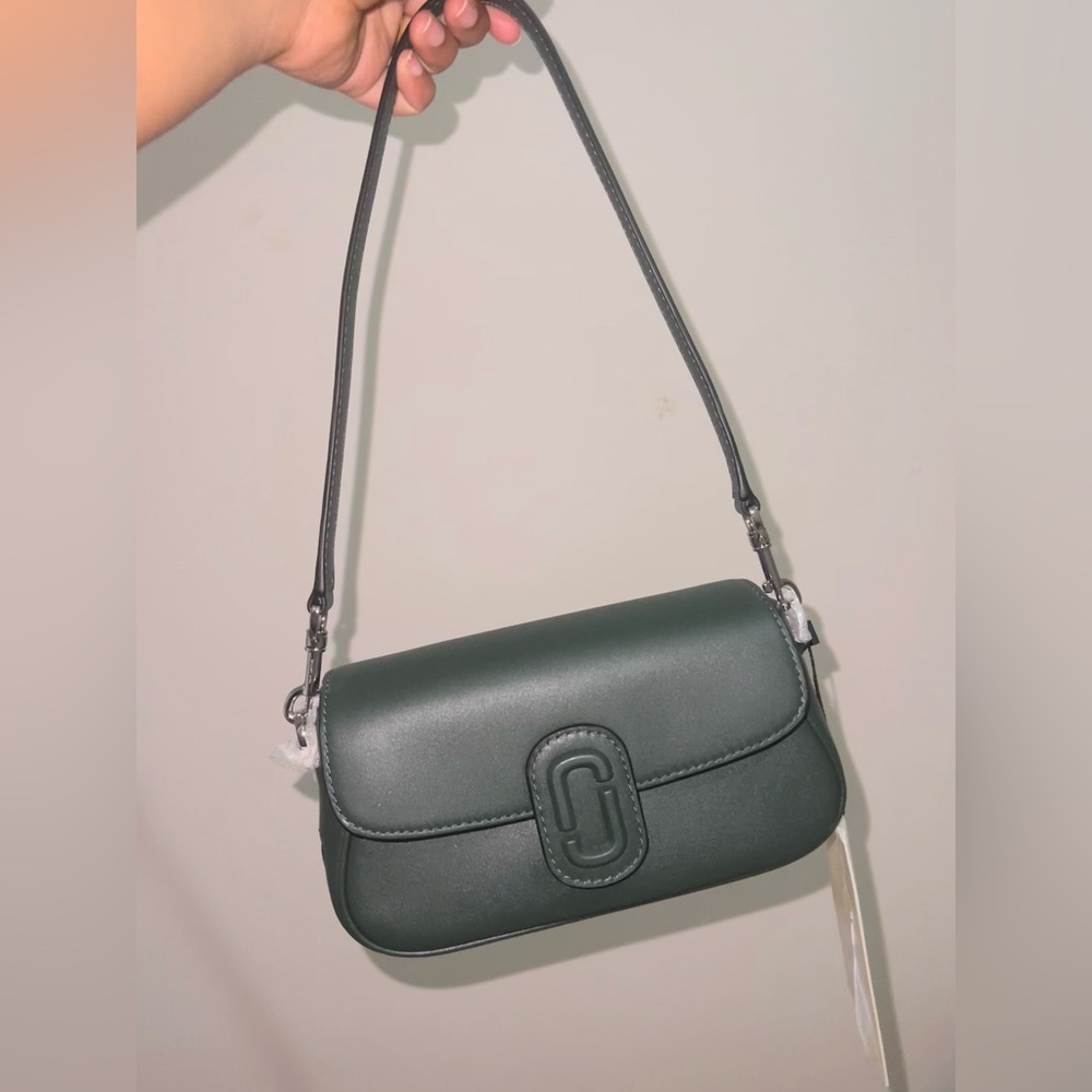 Marc Jacobs Dark Green Clover Shoulder bag